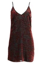 Women's Wayf Lamont Cowl Back Minidress - Red