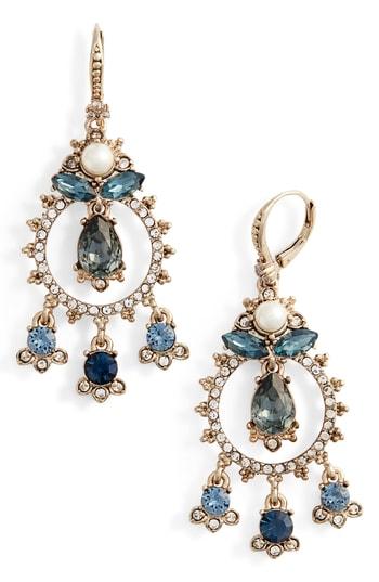 Women's Marchesa Crystal Chandelier Earrings