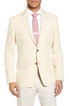 Men's Jb Britches Classic Fit Stripe Sport Coat R - Beige