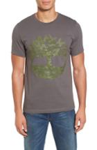 Men's Timberland Textured Camo Graphic T-shirt, Size - Grey