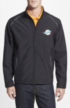 Men's Cutter & Buck Miami Dolphins - Beacon Weathertec Wind & Water Resistant Jacket
