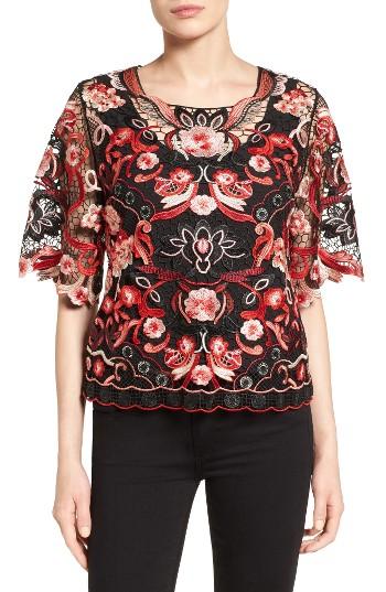 Women's Kobi Halperin Mirielle Embroidered Lace Blouse