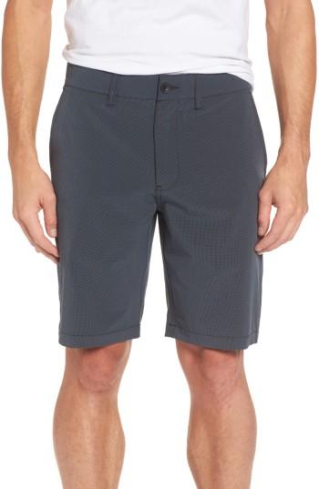 Men's Rvca Grid Hybrid Shorts - Black