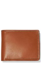Men's Filson Leather Bifold Leather Wallet - Brown