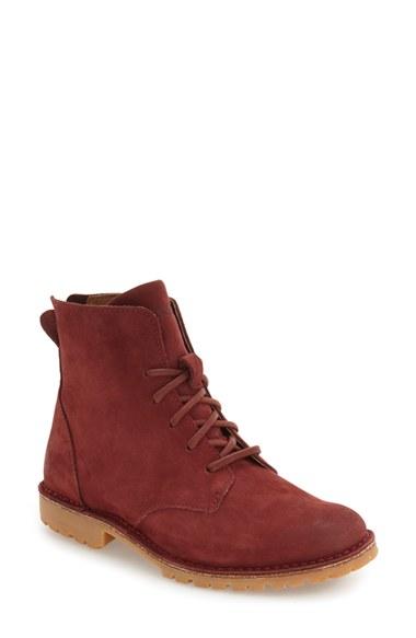 Women's Blackstone 'kl67' Lace-up Boot Eu - Burgundy
