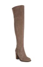 Women's Kelsi Dagger Brooklyn Logan Over The Knee Boot .5 M - Grey