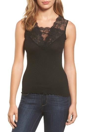 Women's Rosemunde Bertine Lace Yoke Tank