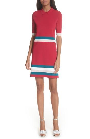 Women's Ted Baker London Border Stripe Knit Dress - Pink