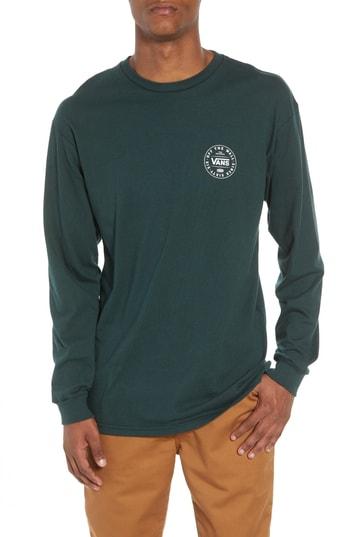 Men's Vans Classic Circle '66 T-shirt - Green
