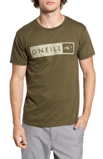 Men's O'neill Framed Graphic T-shirt - Green