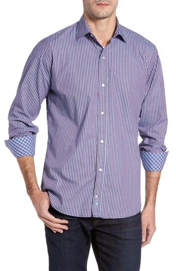 Men's Tailorbyrd Bogalusa Stripe Sport Shirt