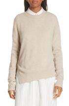 Women's Vince Asymmetrical Cashmere Sweater - Black