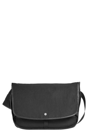 Men's Skagen Mikael Messenger Bag - Black
