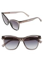 Women's Marc Jacobs 54mm Gradient Lens Sunglasses - Grey/ Black