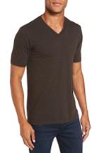 Men's Goodlife V-neck Heathered T-shirt - Brown