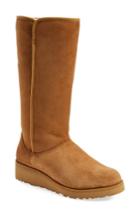 Women's Ugg Kara - Classic Slim(tm) Water Resistant Boot, Size 7.5 M - Brown