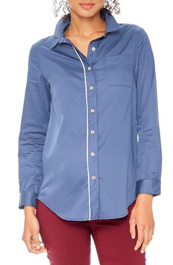 Women's Rosie Pope Nadia Maternity Blouse - Blue