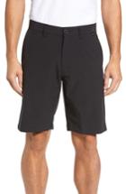 Men's Travis Mathew Beck Stretch Performance Shorts - Black