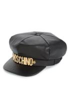 Women's Moschino Leather Cap -