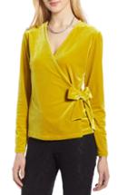 Women's Vince Camuto Split Cuff Button Down Top - Blue