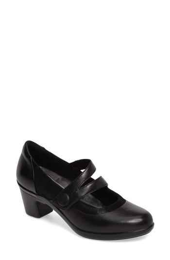 Women's Aravon Lexee Mary Jane Pump B - Black