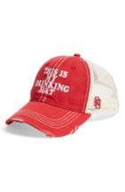 Men's Original Retro Brand This Is My Drinking Hat Trucker Hat - Red