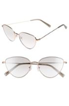 Women's Vedi Vero 58mm Cat Eye Sunglasses - Shiny Rose Gold