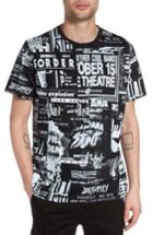 Men's Diesel T-joe-qd Graphic T-shirt - Black