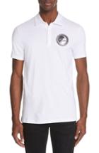 Men's Versace Collection Crest Jersey Polo