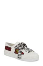 Women's Miu Miu Logo Patch Sneaker .5us / 35.5eu - White