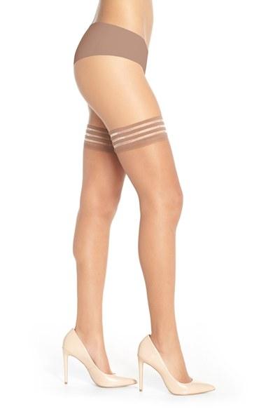 Women's Nubian Skin Sheer Matte Stay-ups