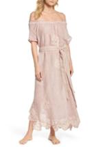 Women's Muche Et Muchette Daisy Linen Cover-up Dress, Size - Coral
