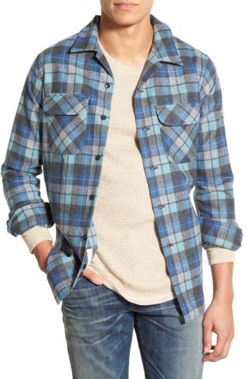 Men's Pendleton 'board' Trim Fit Flannel Shirt