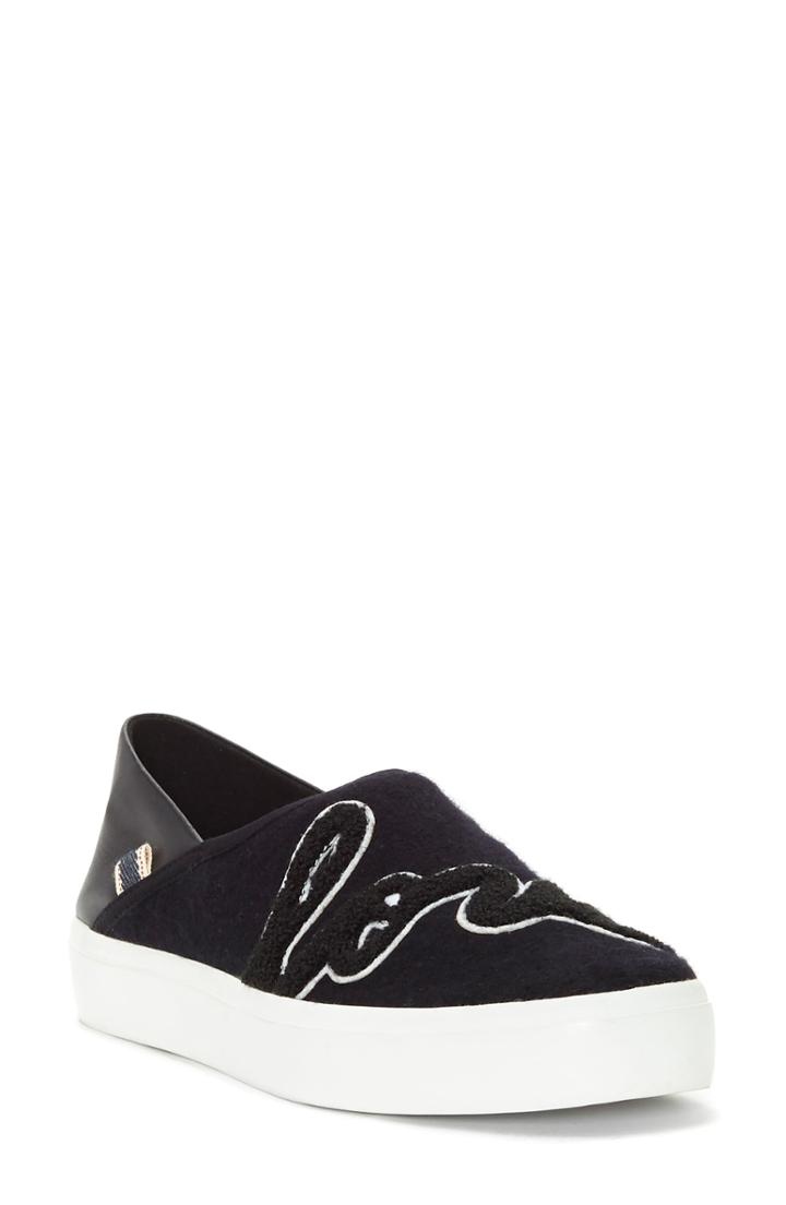 Women's Ed Ellen Degeneres Jolind Slip-on Sneaker .5 M - Black