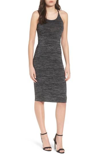 Women's Leith Melange Body-con Dress, Size - Grey