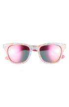 Women's Lilly Pulitzer Maddie 52mm Polarized Mirrored Sunglasses - Pink
