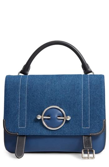 Jw Anderson Disc Leather Crossbody Bag -