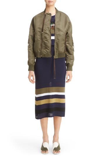 Women's Kenzo Nylon Bomber Jacket