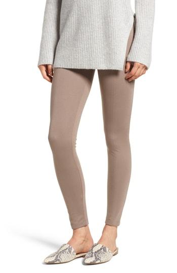 Women's Lysse Center Seam Ponte Leggings - Brown