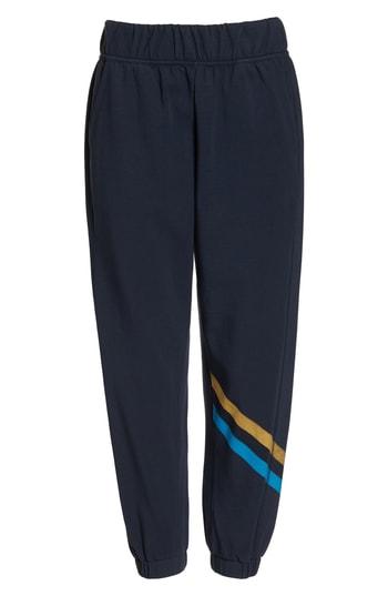 Women's Lndr Cool Down Swirl Stripe Sweatpants - Blue