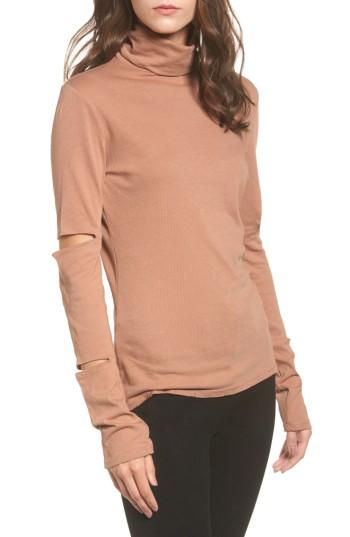 Women's N:philanthropy Easton Cutout Turtleneck - Beige