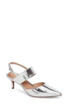 Women's Linea Paolo Cyndi Slingback Pump M - Metallic