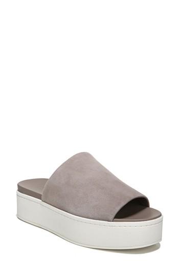 Women's Vince Walford Flatform Mule M - Grey