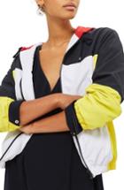 Women's Topshop Colorblock Windbreaker Jacket