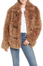 Women's Avec Les Filles Faux Fur Teddy Coat - Beige