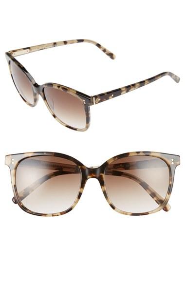 Women's Bobbi Brown The Whitner 54mm Sunglasses - Khaki