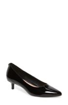 Women's Taryn Rose Naomi Weatherproof Pump M - Black