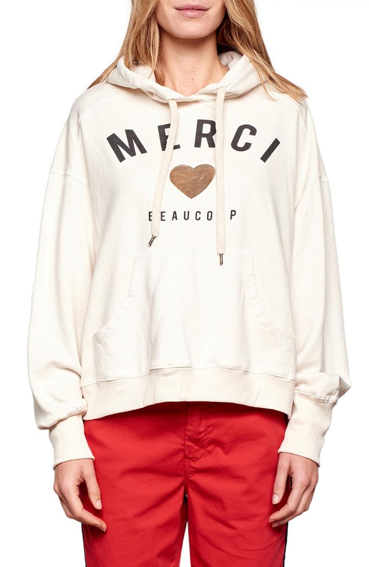 Women's Sundry Merci Vintage Hoodie Sweatshirt