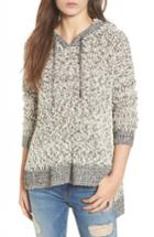 Women's Love By Design Knit Hooded Sweater - Ivory