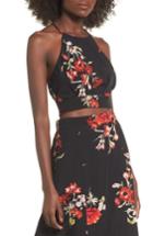 Women's Soprano High Neck Crop Top